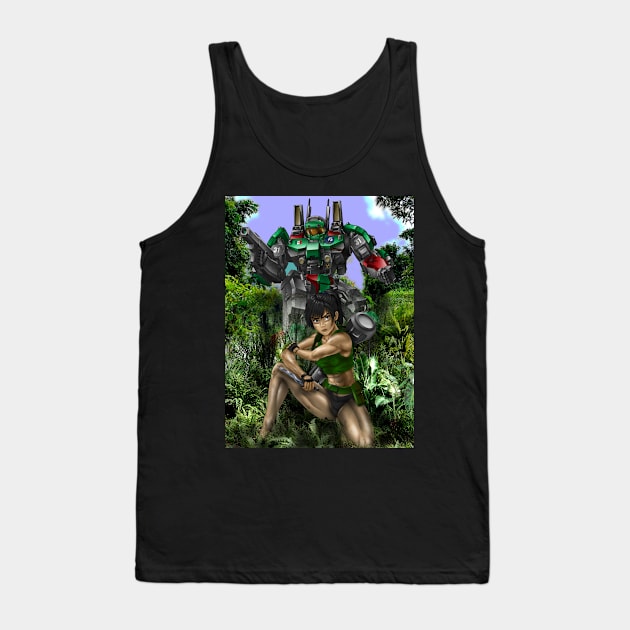 Cassie and Patty Tank Top by Oswald's Oddities